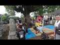 2023 07 09 出雲祭り　向井獅子組　獅子舞奉納三回目