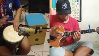 Black or White - Michael Jackson (Fingerstyle cover featuring Jimmy Trg on percussion)