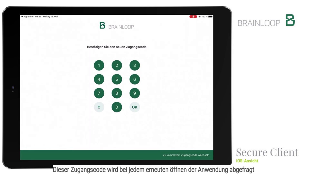 Brainloop Boardroom Secure Client App Mobile Arbeitsmappen