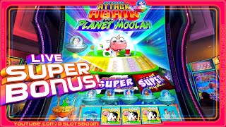 LIVE SUPER BONUS!!! BIG WIN on INVADERS ATTACK AGAIN FROM THE PLANET MOOLAH CASINO SLOTS