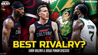 Celtics vs Heat Best Rivalry in Eastern Conference? w/ Josue Pavon | Celtics Beat