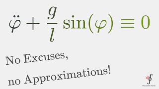 Exact Solution of the Nonlinear Pendulum [No Approximations, engis gtfo]