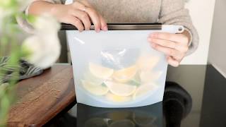 How to use our Reusable Silicone Bags