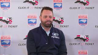 NCHSAA Football Championships - Grimsley Coach Darryl Brown