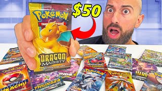 I Opened EVERY Pokemon Pack! (Sun \u0026 Moon Era)