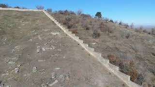 Jewish cemeteries in Bitola, Macedonia....Bird view