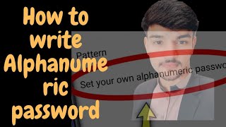 How to write Alphanumeric password | Alphanumeric password |Urdu Hindi language