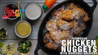Wolf it Down LIVE Season 2 EP 5 - Kids Night - Parmesan Chicken Nuggets & Broccoli Soldiers