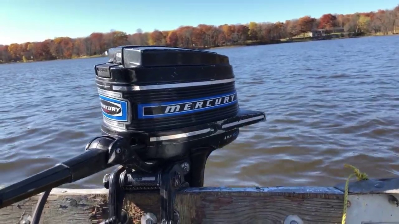 Mercury Outboard Manual Tilt