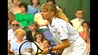 Steffi Graf vs. Noëlle van Lottum Wimbledon 1992 R1