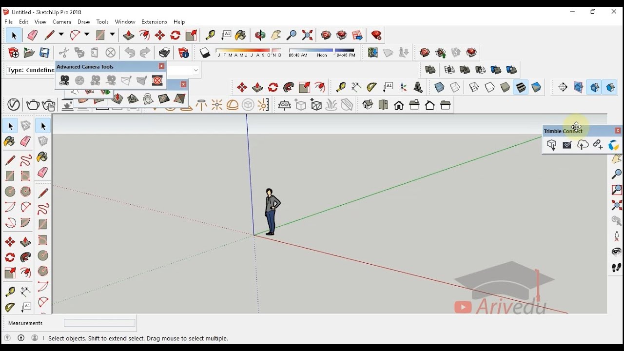 Cara Memunculkan Semua Tool / Toolbar Pada Sketchup - YouTube