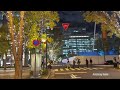 tokyo marunouchi street walking vlog illumination place 2024 tokyo japan