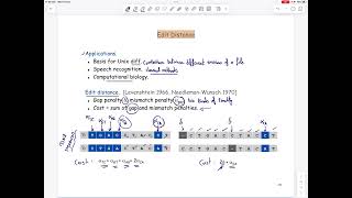 Lecture 14: Dynamic Programming - Sequence Alignment