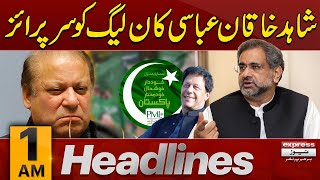 Big surprise For PML-N | News Headlines 1 AM | Pakistan News | Latest News