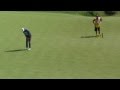 Tiger Woods Narrowly Misses Putt | 2015 PGA Championship