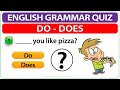 DO DOES English Quiz | Questions with DO and DOES | Learn English Grammar | Woodward English