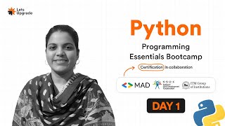 Day 1 | Introduction to Python | Python Programming Essential Bootcamp (3 Days)