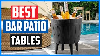 Top 5 Best Bar Patio Tables With Coolers For Summer In 2021