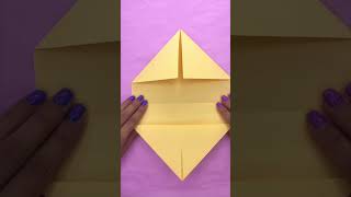 How to make EASY paper POPPER [origami banger, loud paper banger]