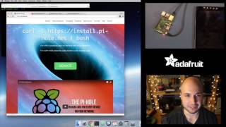 Raspberry Pi Quick Look at Pi Hole ad blocking server with Tony D! @adafruit #LIVE