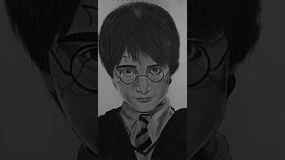 Harry Potter Realistic Sketch ✍🏻|Young Daniel Radcliffe Sketch🖌️| #youtubeshorts #shorts #art
