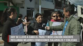 PARO NACIONAL DOCENTE - RECLAMO DE ESCUELA 713