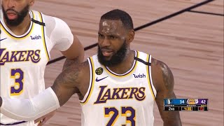 Los Angeles Lakers vs Dallas Mavericks - Scrimmage - 1st Half Highlights | NBA Restart