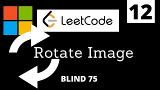 Rotate Image - Leetcode 48 - Python
