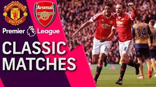 Man United v. Arsenal | PREMIER LEAGUE CLASSIC MATCH | 2/28/16 | NBC Sports