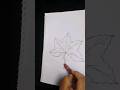 Maple leaf easy painting ll art ll drawing ll Ritu's Drawing Art Gallery ll Ritu's Vlogz