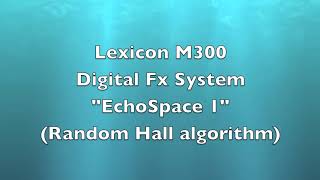 Lexicon M300 EchoSpace1