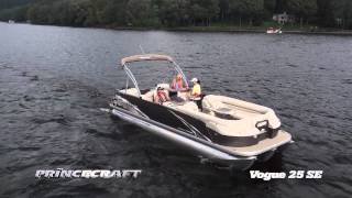 Princecraft - Vogue 25 SE 2014 (Ponton de plaisance / Pleasure pontoon)