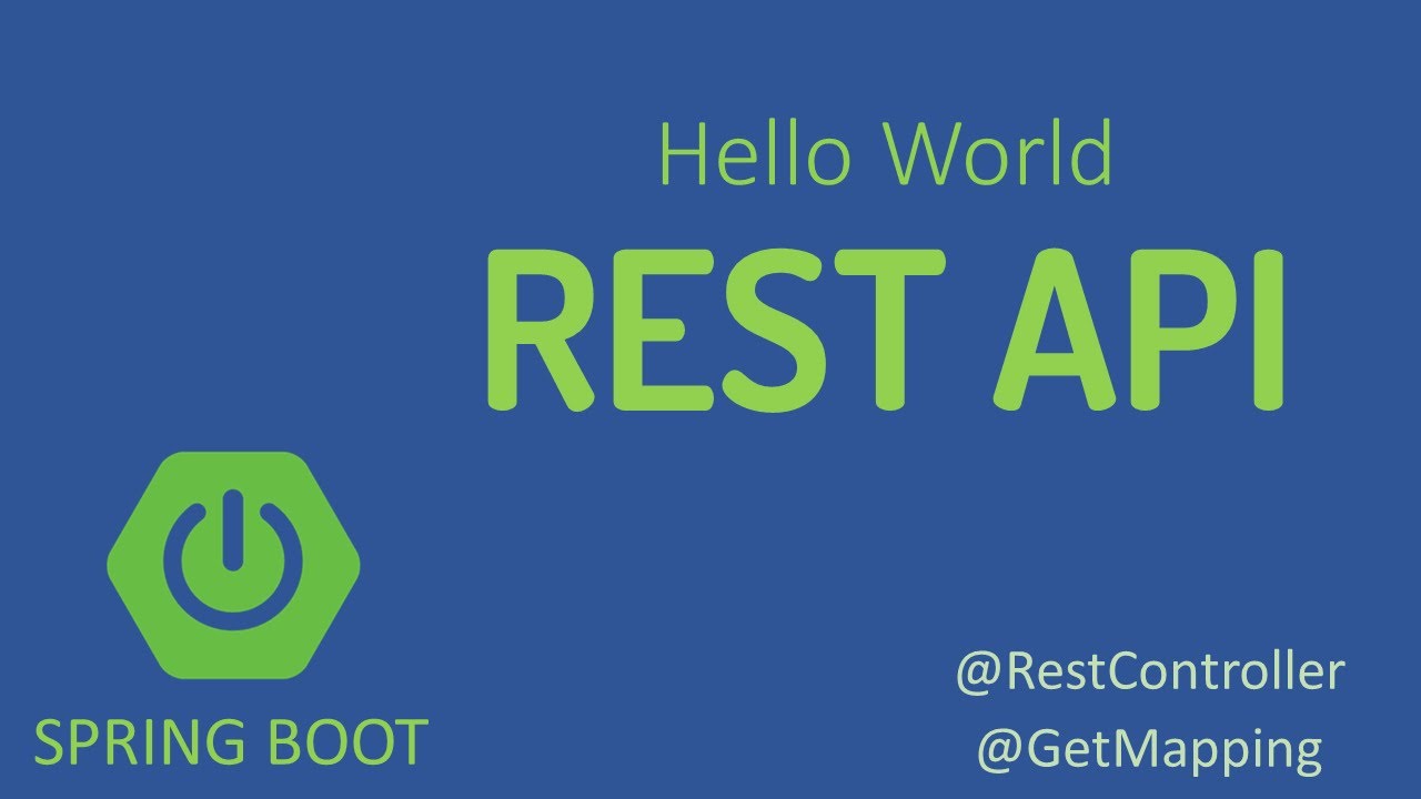 Simple Rest API | Spring Boot | Beginner's Tutorial - YouTube