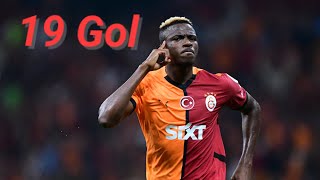 Victor Osimhen'in Galatasaray'da şuana kadar kaydettiği bütün goller