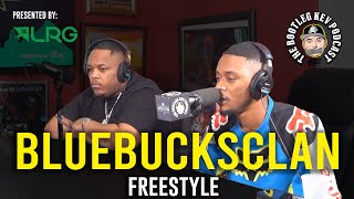 BlueBucksClan Freestyle on The Bootleg Kev Podcast