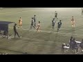 クラブユース宮城県大会　 第3、４代表決定戦 　七ヶ浜　vs aoba fc 後半