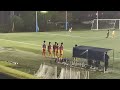 クラブユース宮城県大会　 第3、４代表決定戦 　七ヶ浜　vs aoba fc 後半