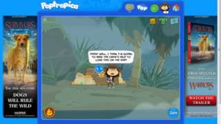 Poptropica Skullduggery Island:How to Find the Treasure[TUTORIAL]