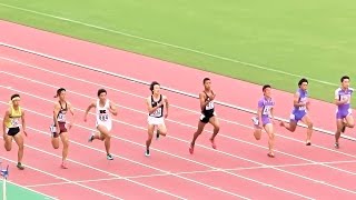 2014ジュニア陸上男子 100ｍ 決勝 20141004