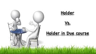 Holder Vs Holder in Due Course well Explained | CA Swaroop 4 Law