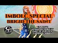 Imbolc - Brigid The Saint - Artist Rose May Scribble