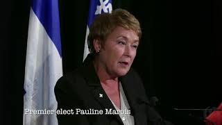 Marois elaborates on changes a minority government could do