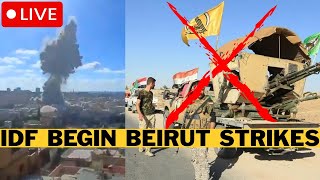 LIVE: U.S. Wipe Out IRGC Leaders Hiding In Iraq - IDF Launch Strikes In Lebanon