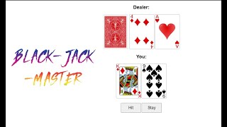 Code Blackjack with JavaScript HTML CSS