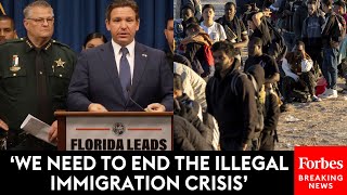 BREAKING NEWS: DeSantis Previews Work With Trump Administration In Deporting Illegal Immigrants