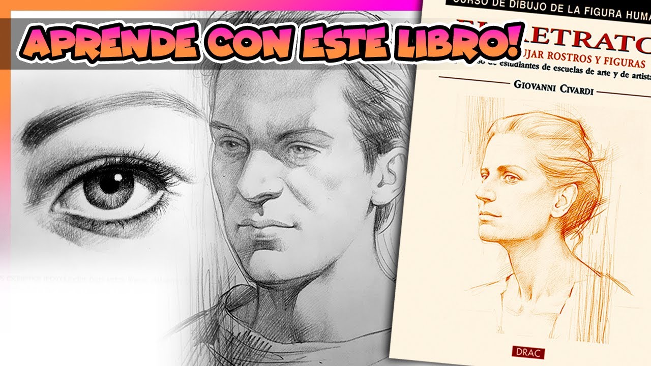 Aprende Cómo Dibujar Retrato Realista Con Este Libro | Tutoriales De ...