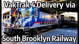 ⁴ᴷ Preparing for the delivery of VakTrak 4 on the South Brooklyn Railway