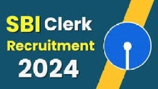 SBI CLERK | 2024 BUMPER NOTIFICATION | 13700+ VACCANCIES |