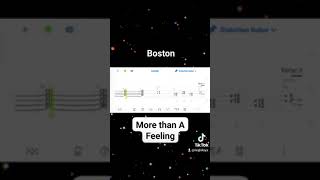 ボストン　宇宙の彼方へ　ギターTAB　Boston More Than A Feeling