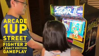 Street Fighter 2 Legacy Edition Arcade 1UP Gameplay Fired Up First Time!